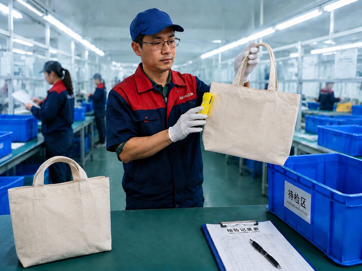 Cooler bag Strict Quality Control