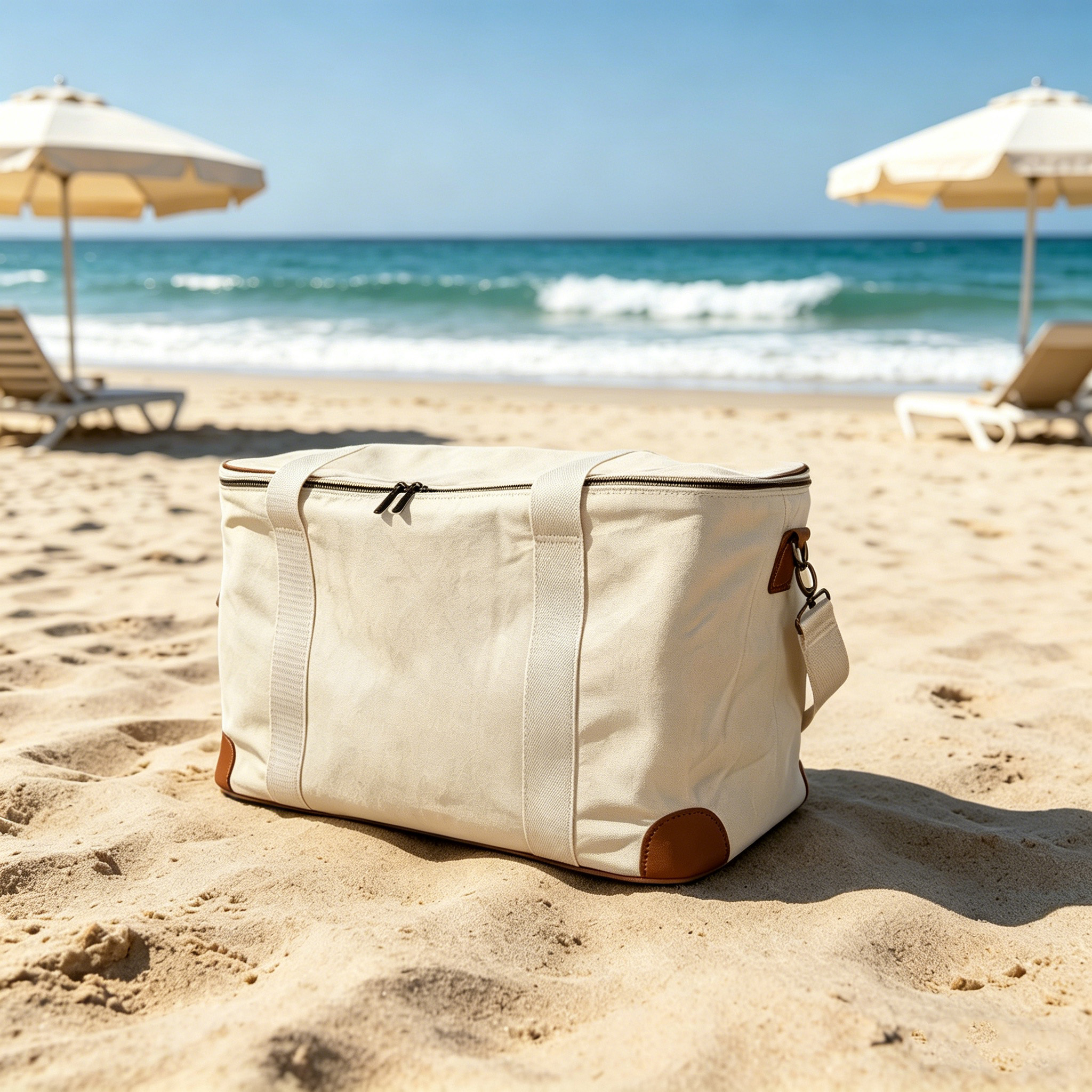 Beach Weekend Insulated Cooler Duffel Bag