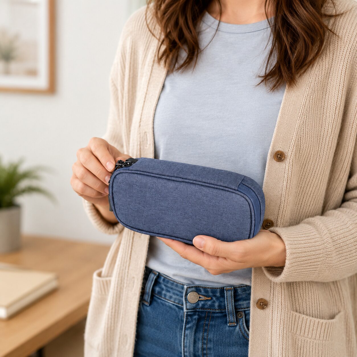 Bedside Compact Insulin Cooling Organizer Pouch
