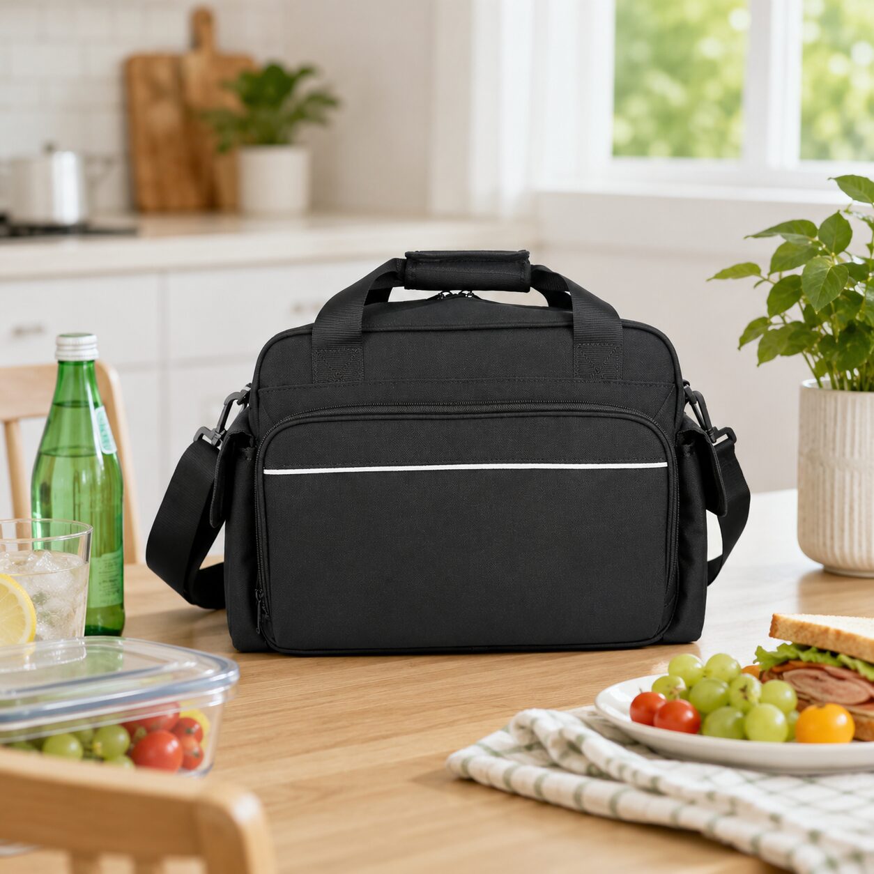 Compact Professional Insulated Diabetes Shoulder Satchel