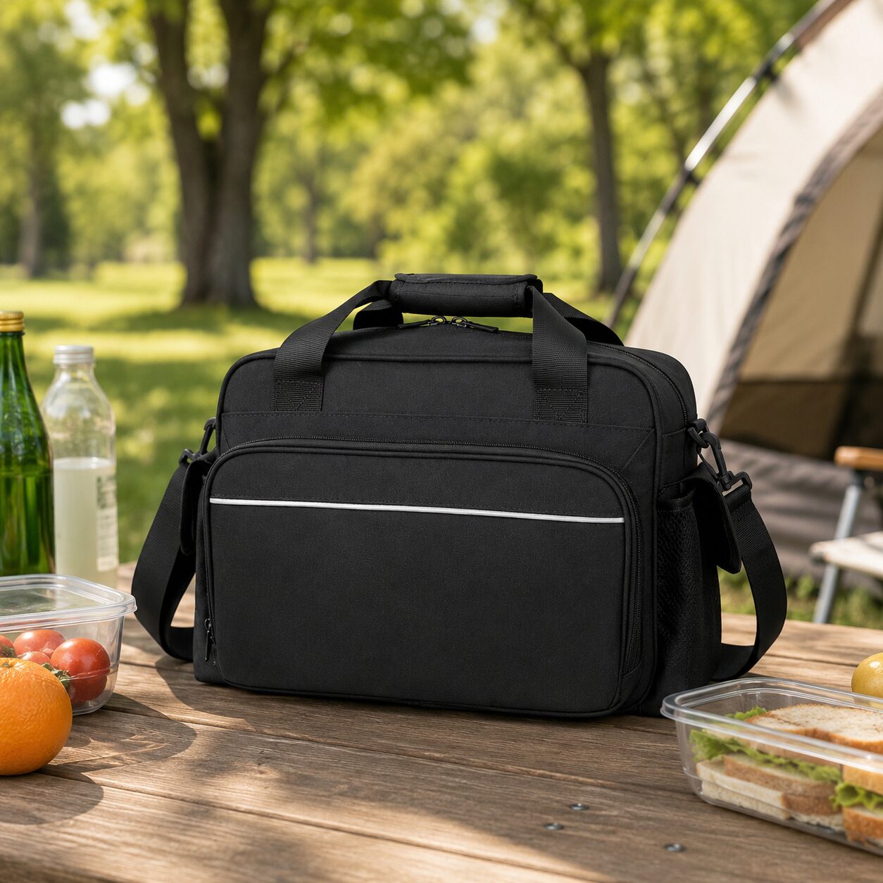 Compact Professional Insulated Diabetes Shoulder Satchel