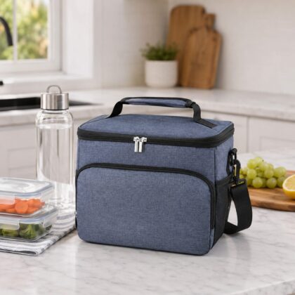 Cube-Style Insulated Picnic Lunch Cooler Bag