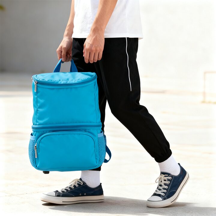 Dual-Compartment Kids Picnic Cooler Backpack