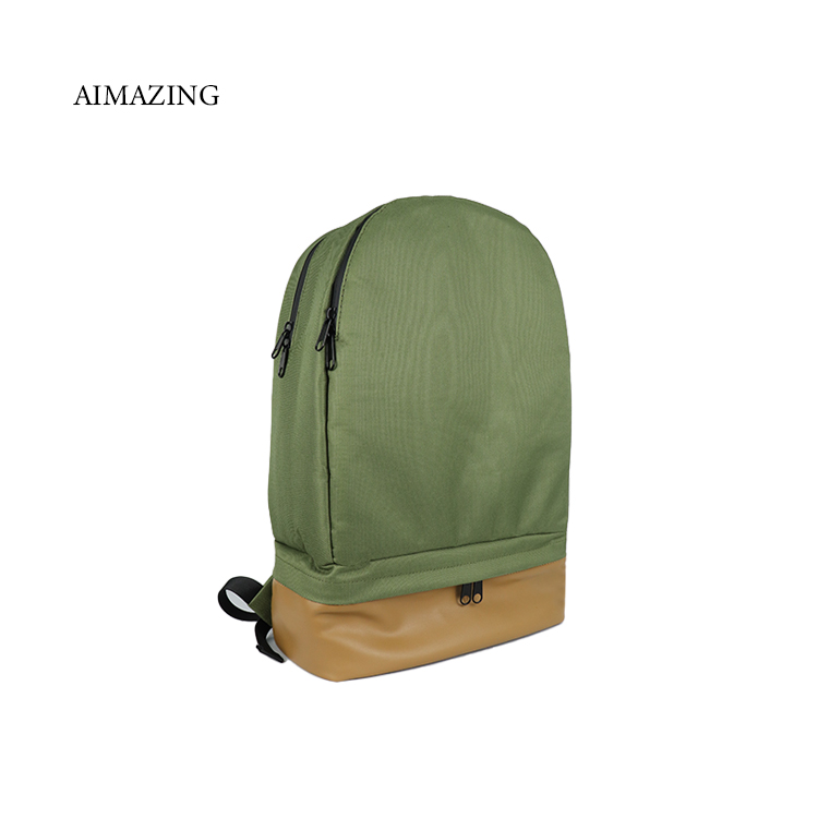 Dual-Tone Vertical Insulated Picnic Backpack Cooler