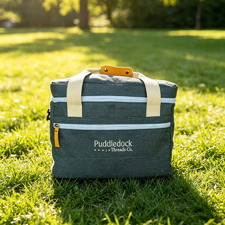Dual-Zip Lunch Cooler Bag