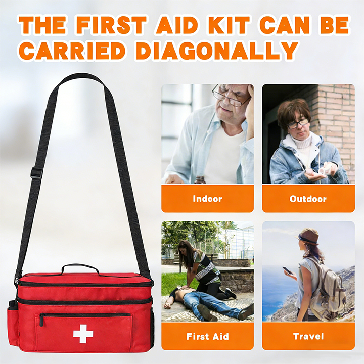 Emergency Crossbody Medical Cooling Response Bag