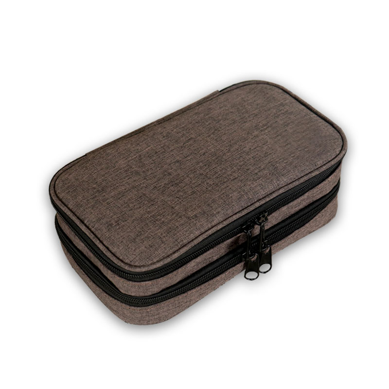 Fold-Open Medical Insulated Insulin Organizer Case