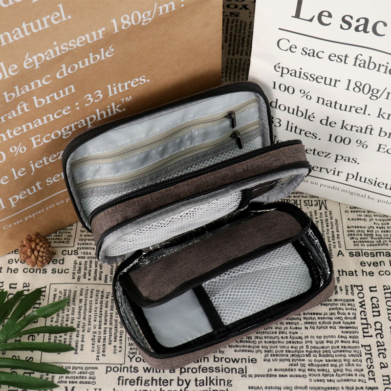 Fold-Open Medical Insulated Insulin Organizer Case