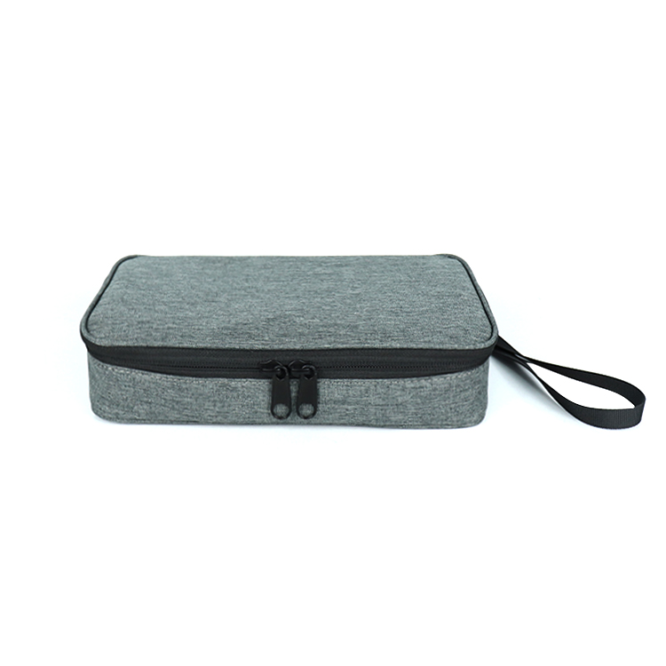 Fold-Open Multi-Compartment Insulin Cooling Organizer Bag
