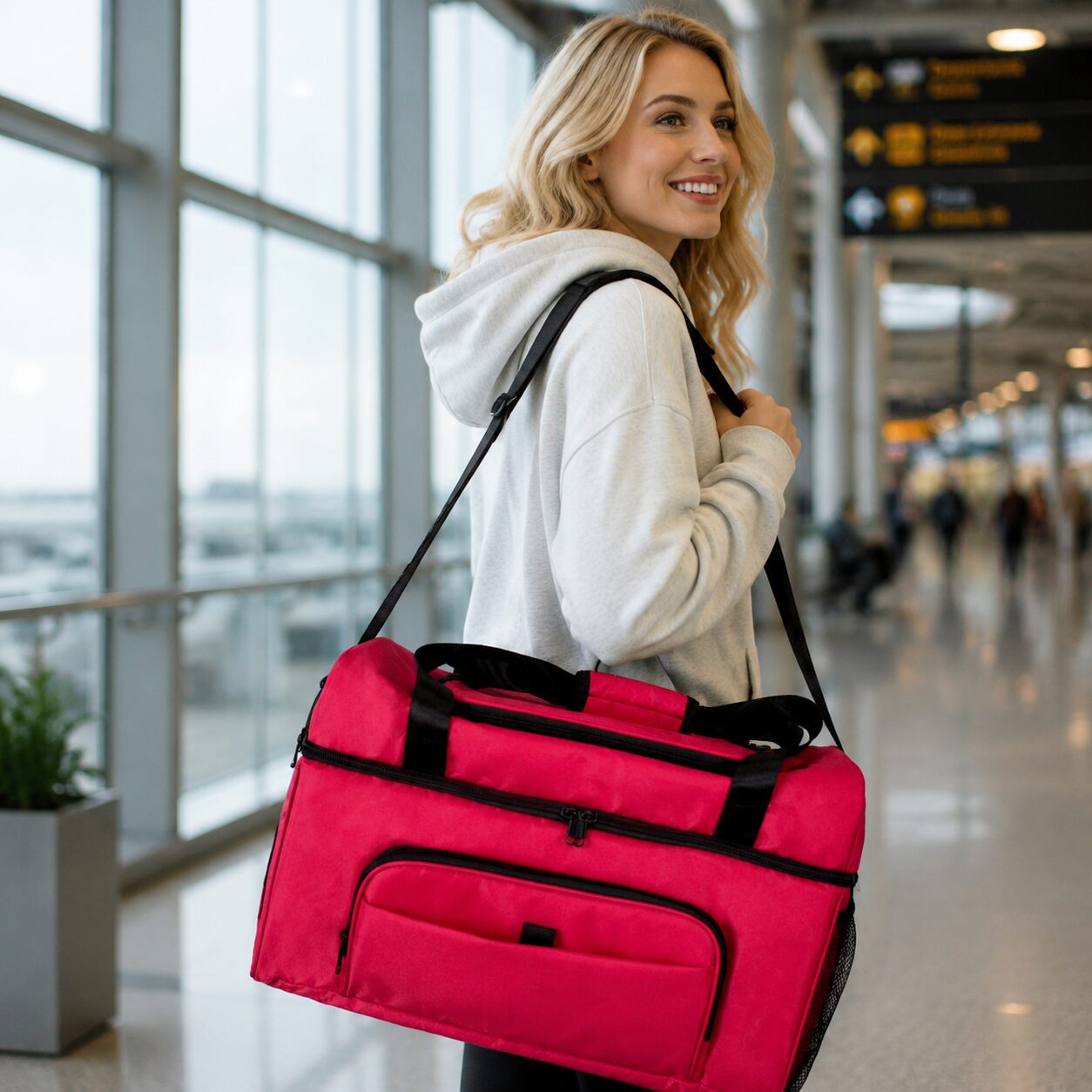 High-Capacity Travel Insulated Cooler Duffel Bag