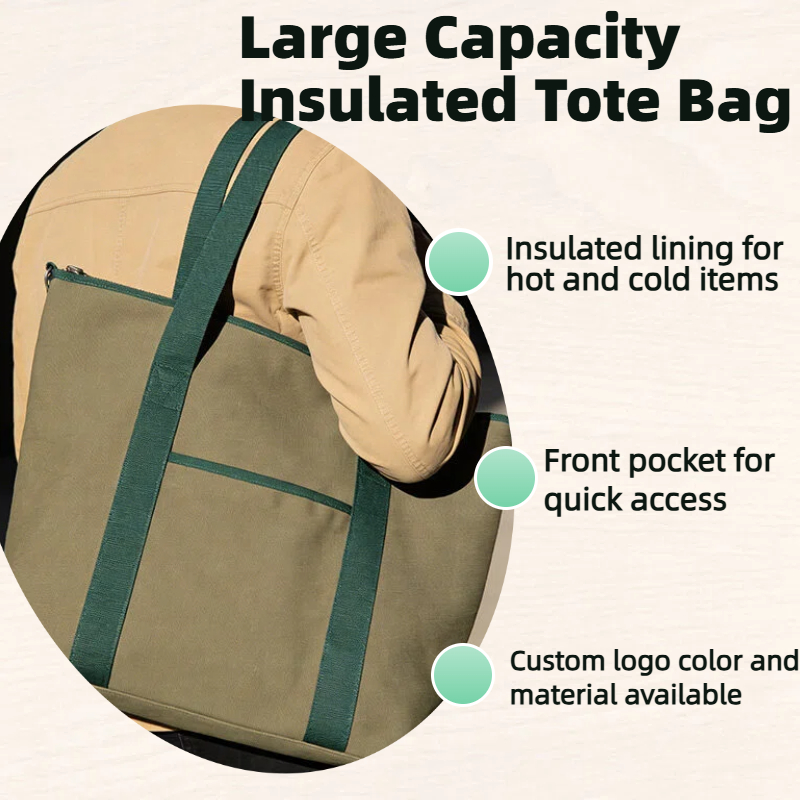 Insulated Crossbody Cooler Tote