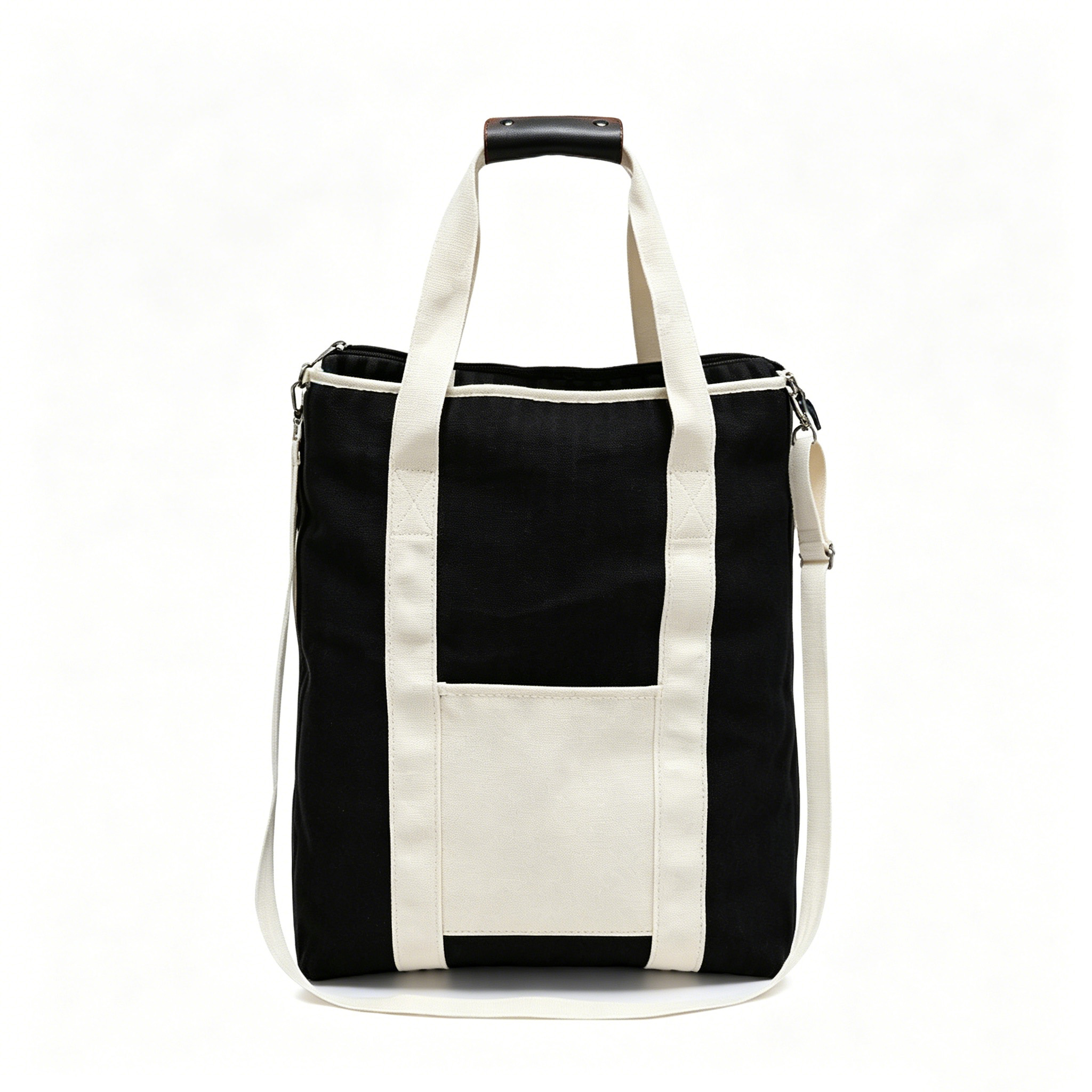 Marine Stripe Insulated Picnic Tote Bag