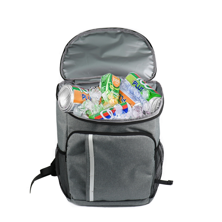 Outdoor Travel Insulated Backpack Cooler (grey)
