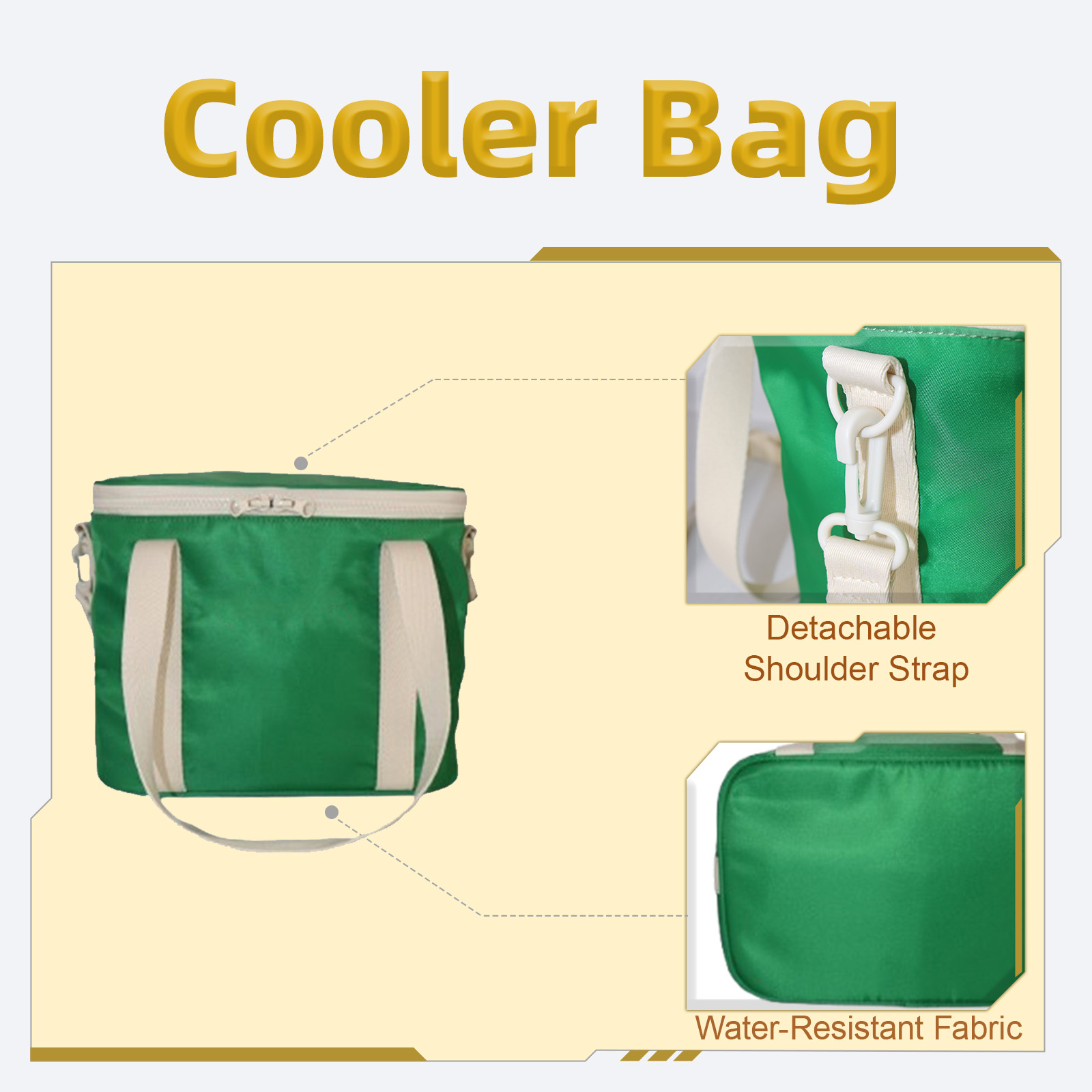 Picnic Insulated Wine & Cooler Tote Bag