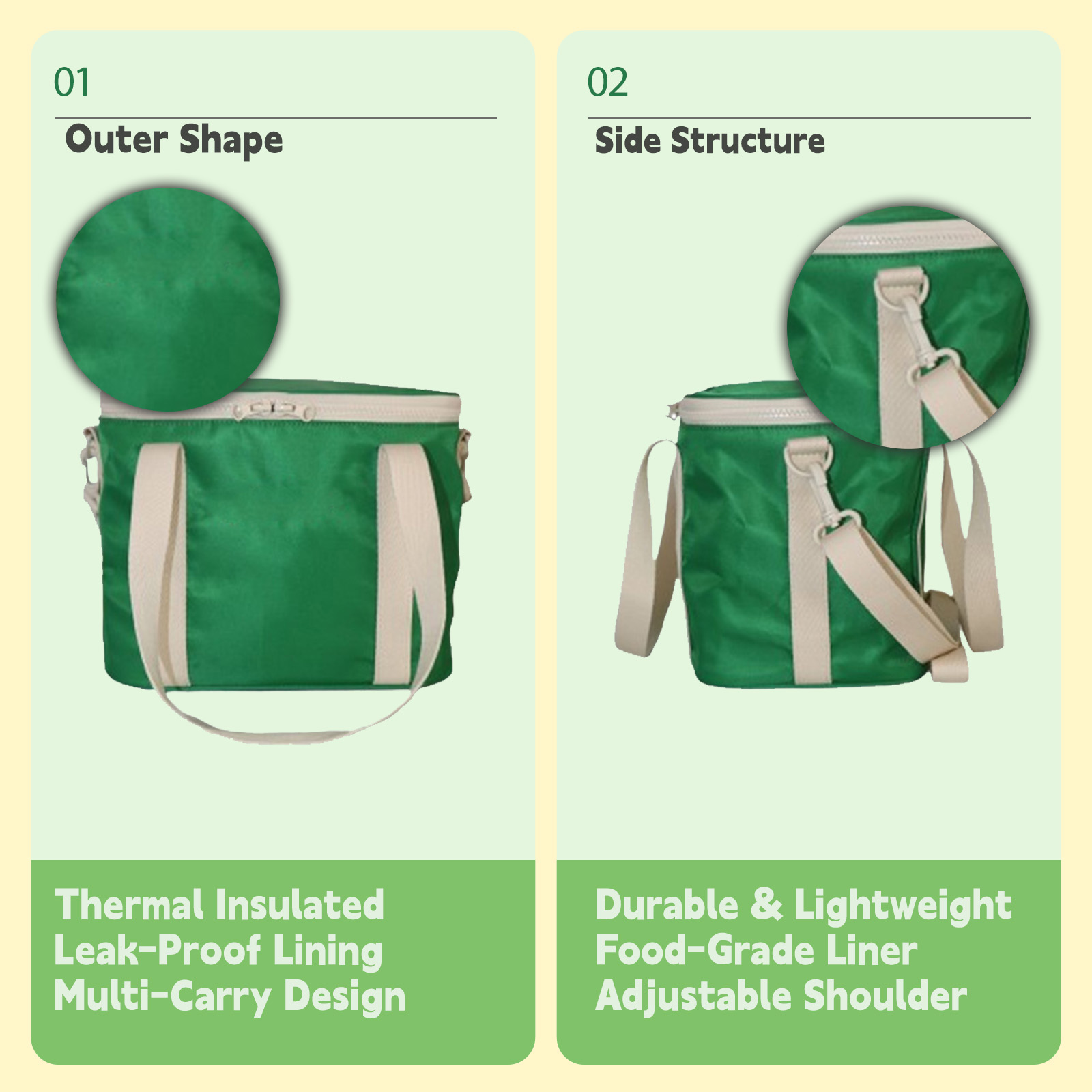 Picnic Insulated Wine & Cooler Tote Bag