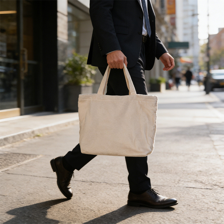 Puffy Terry Picnic Cooler Tote Bag