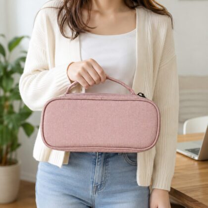 Soft Linen Thermal Insulin Carry Case