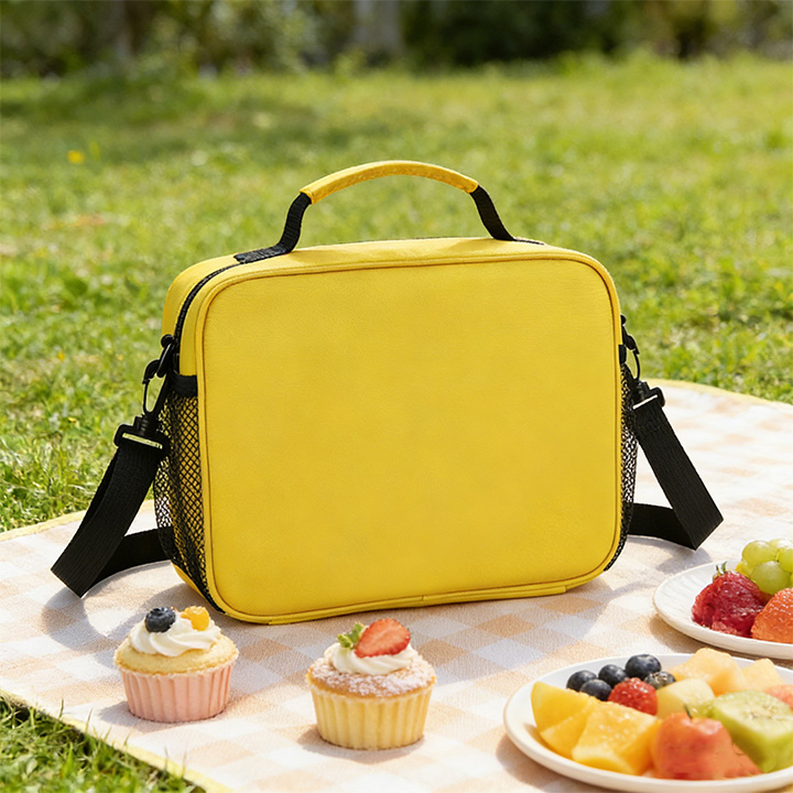 Square Kids Insulated Lunch Bag