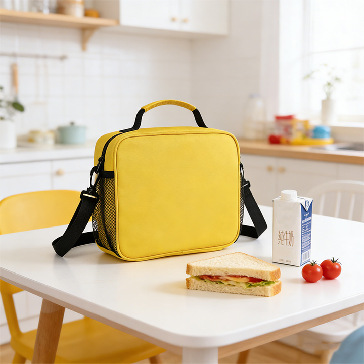 Square Kids Insulated Lunch Bag
