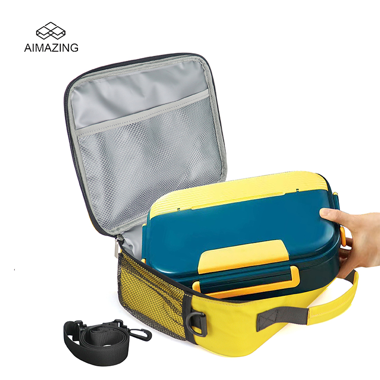 Square Kids Insulated Lunch Bag