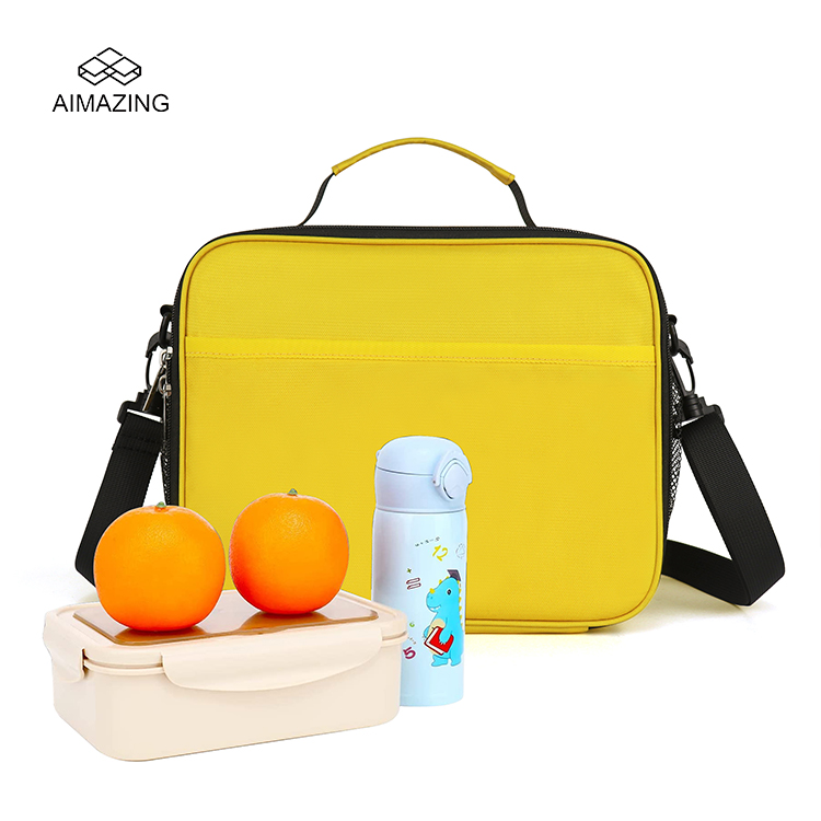 Square Kids Insulated Lunch Bag