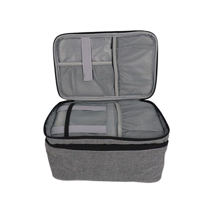 Stacked-Zip Structured Medical Cooling Storage Case