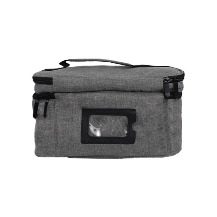 Stacked-Zip Structured Medical Cooling Storage Case