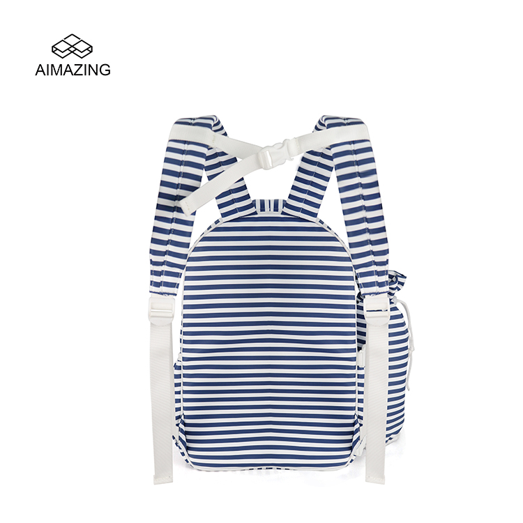 Striped Kids Insulated Lunch Backpack