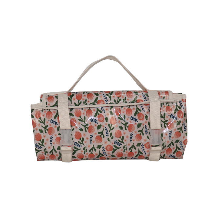 Sunset Floral Beach Cooler Duffel Bag