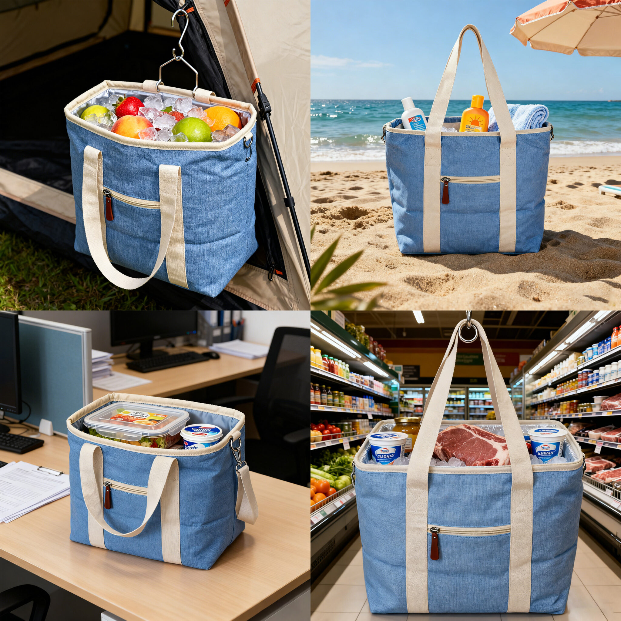 Utility Insulated Picnic Tote