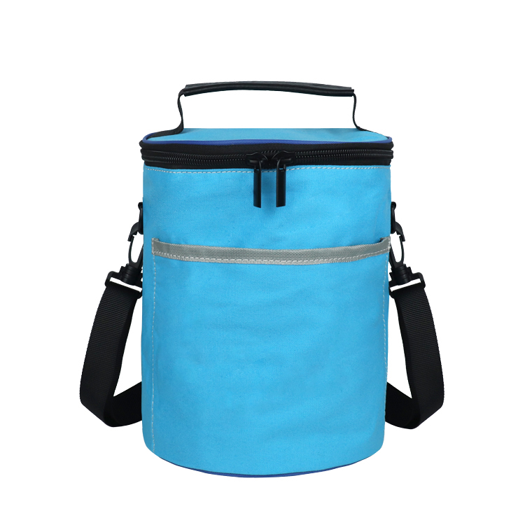 Vertical Barrel Insulated Picnic Cooler Bucket Bag