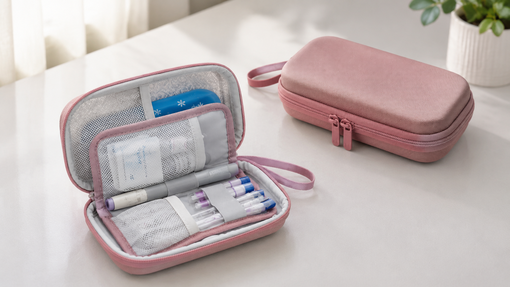 Insulin Ice Packs: Shape, Gel Formula and Integration into Travel Cases