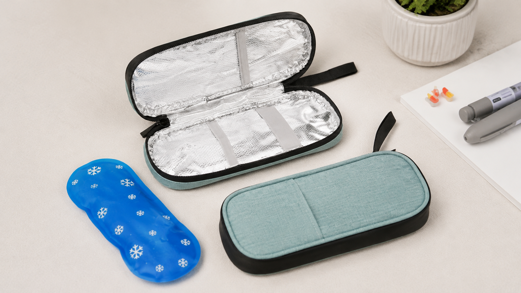 Insulin Cold Packs: Reusable Pack Sizing and Case Compatibility