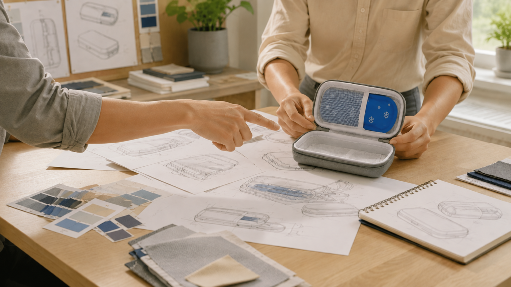 cooling case for insulin pens