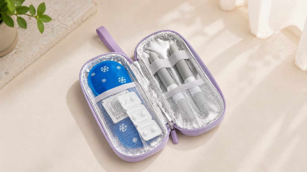 travel case insulin