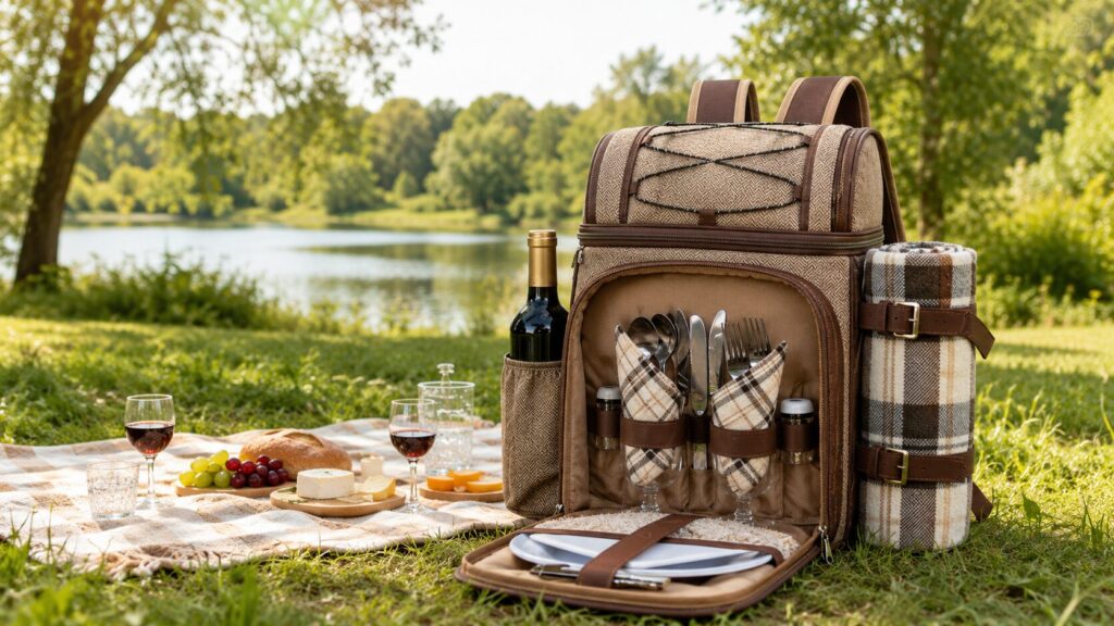 Dual-Function Merchandising: Sourcing a cool bag rucksack with blanket