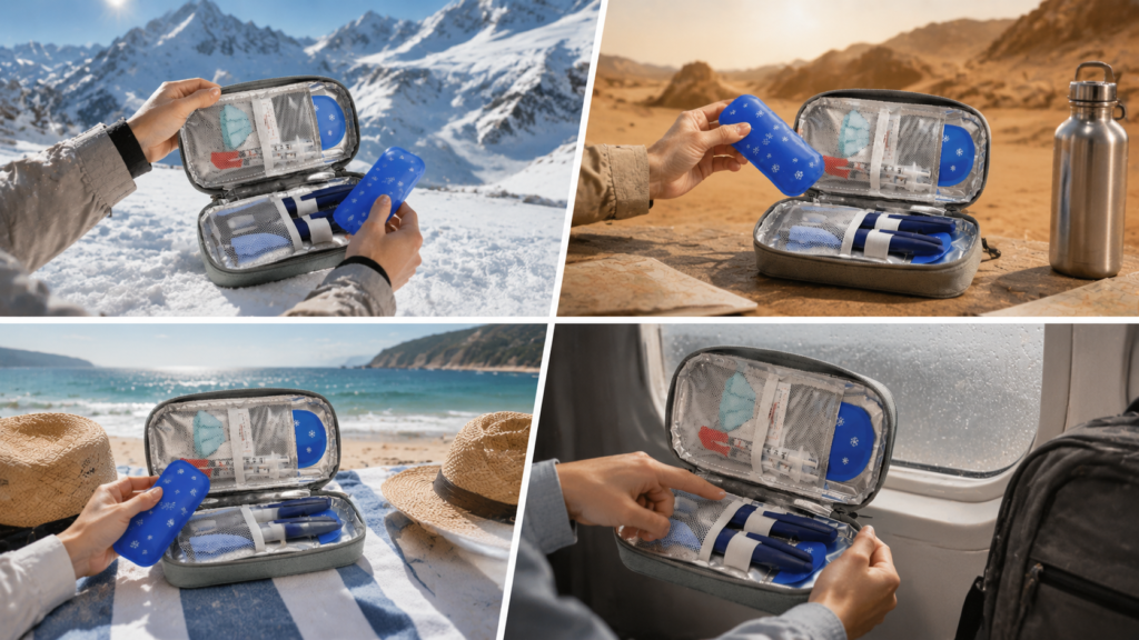 Thermal Decay Defense: Stress-Testing the Best Insulin Cooler Travel Case Under Extreme Climates