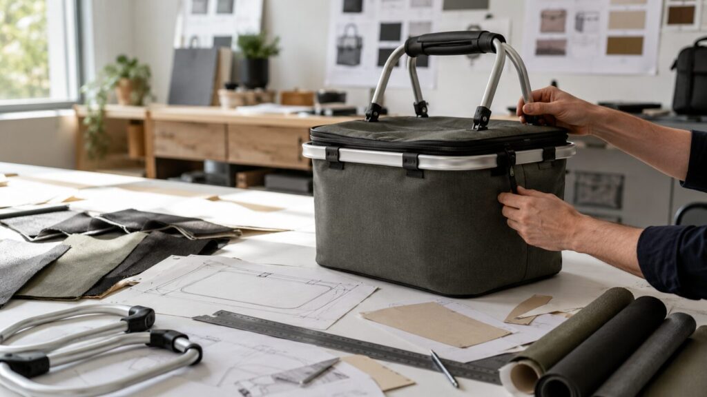 Design Architecture: Engineering a Functional Basket Style Cool Bag
