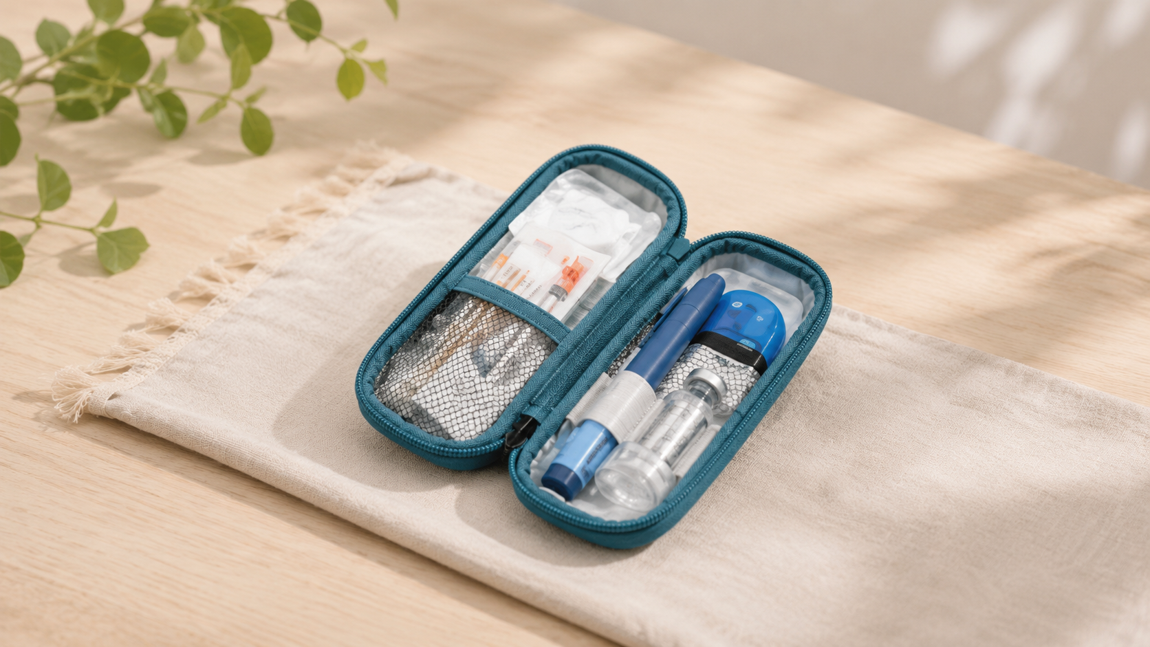 Insulated Insulin Travel Cases: Liner, Foam and Temperature-Test Planning