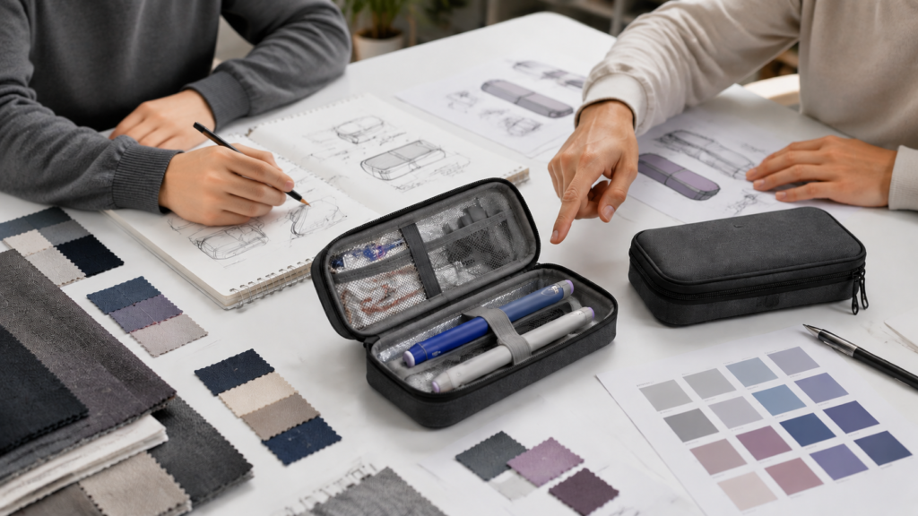 Structuring an Insulin Pen Travel Case for Daily Mobility