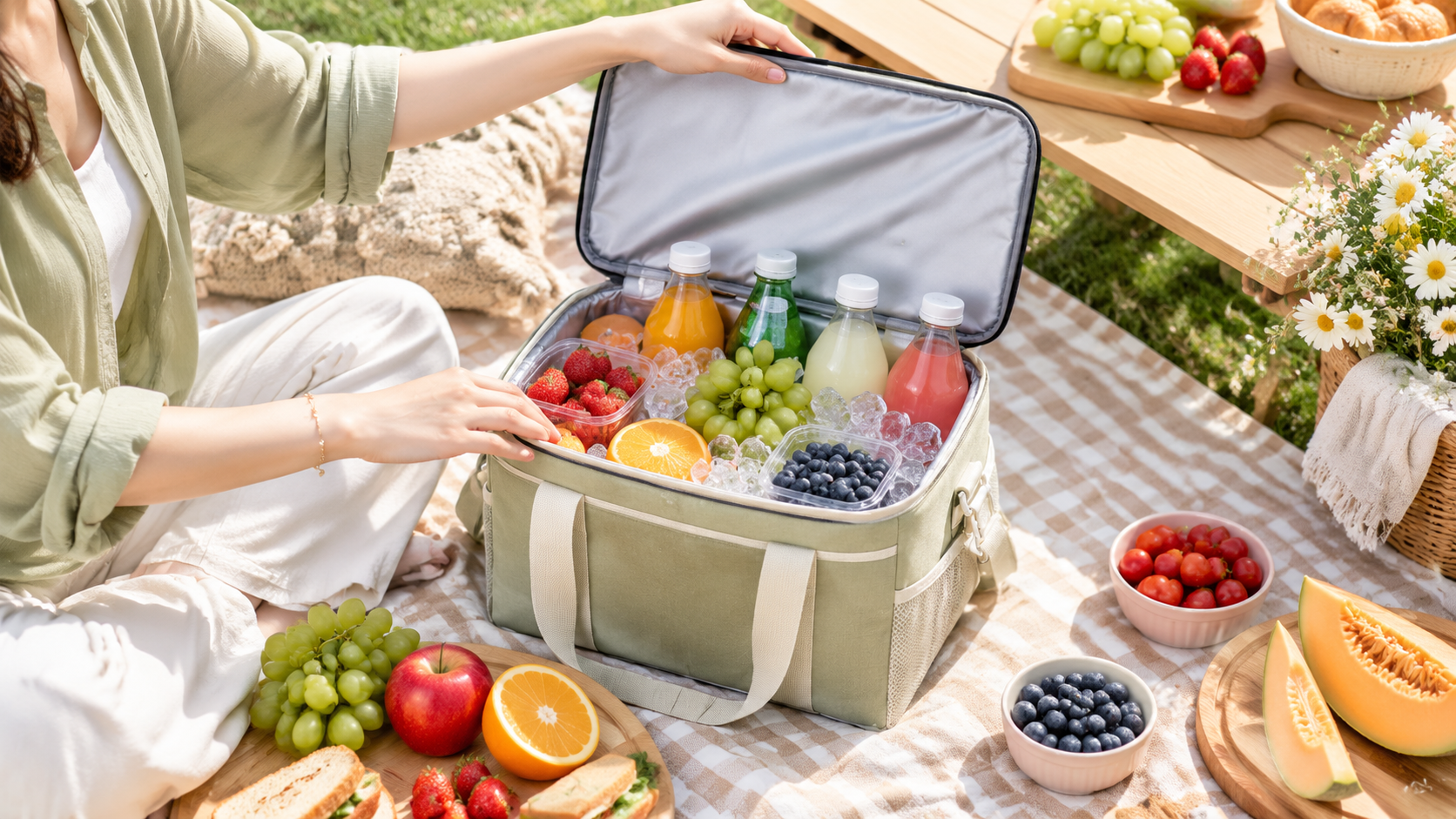 Cool Bag Picnic Designs: Insulation, Tableware Storage and OEM Options