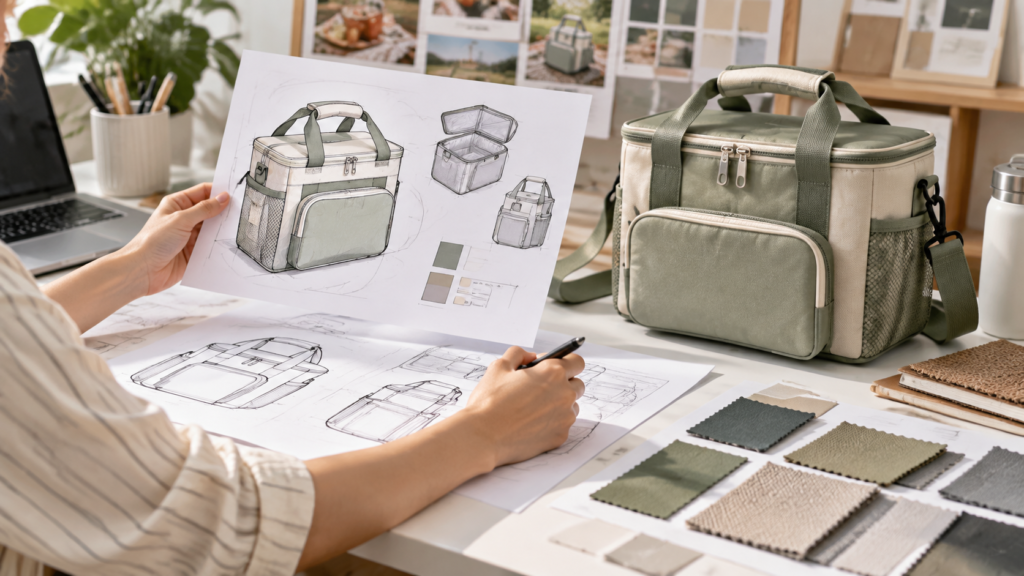 picnic bag with cooler