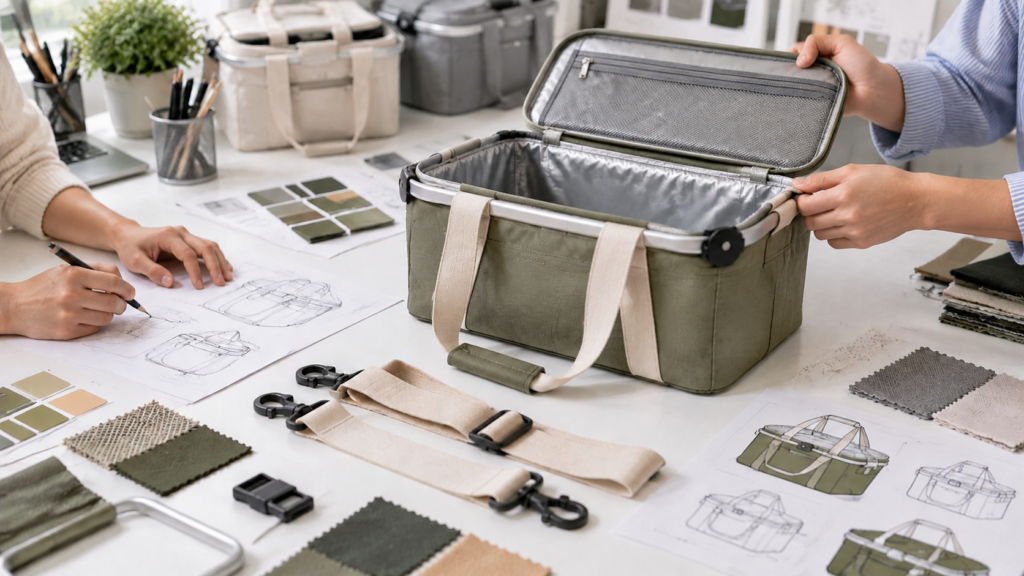 Designing a Functional Picnic Basket Cooler Bag