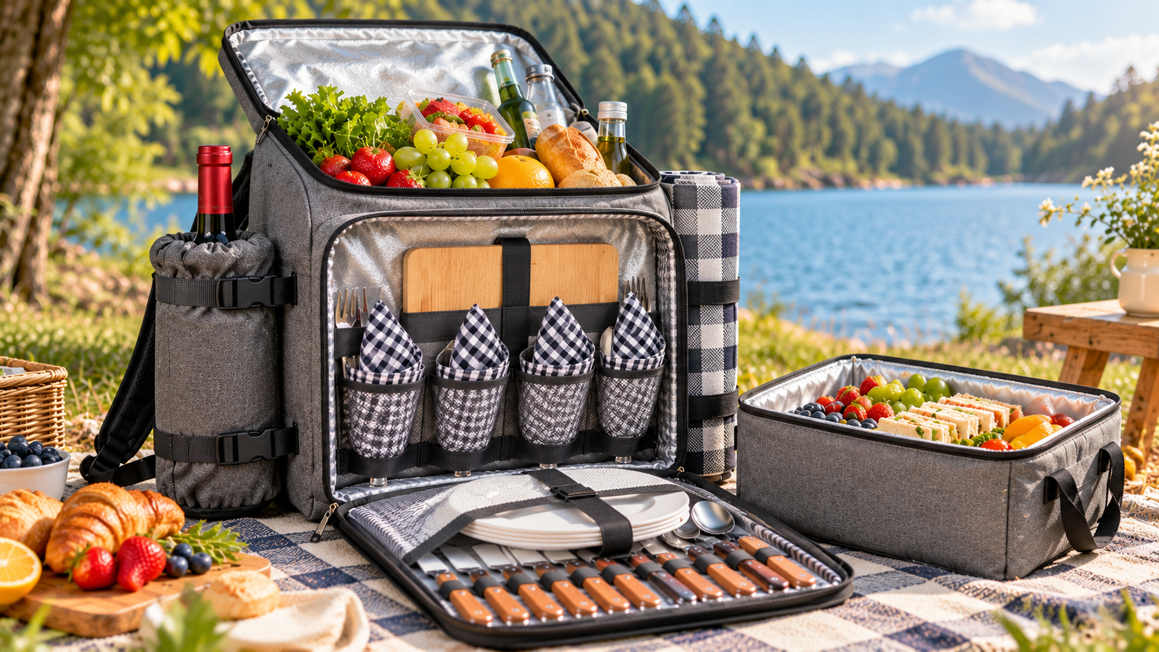 picnic backpack for 2